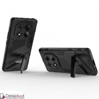 Smūgiams atsparus dėklas su kojele - juodas (Xiaomi Redmi Note 14 Pro 4G) Smūgiams atsparus dėklas su kojele - juodas (Xiaomi Redmi Note 14 Pro 4G)